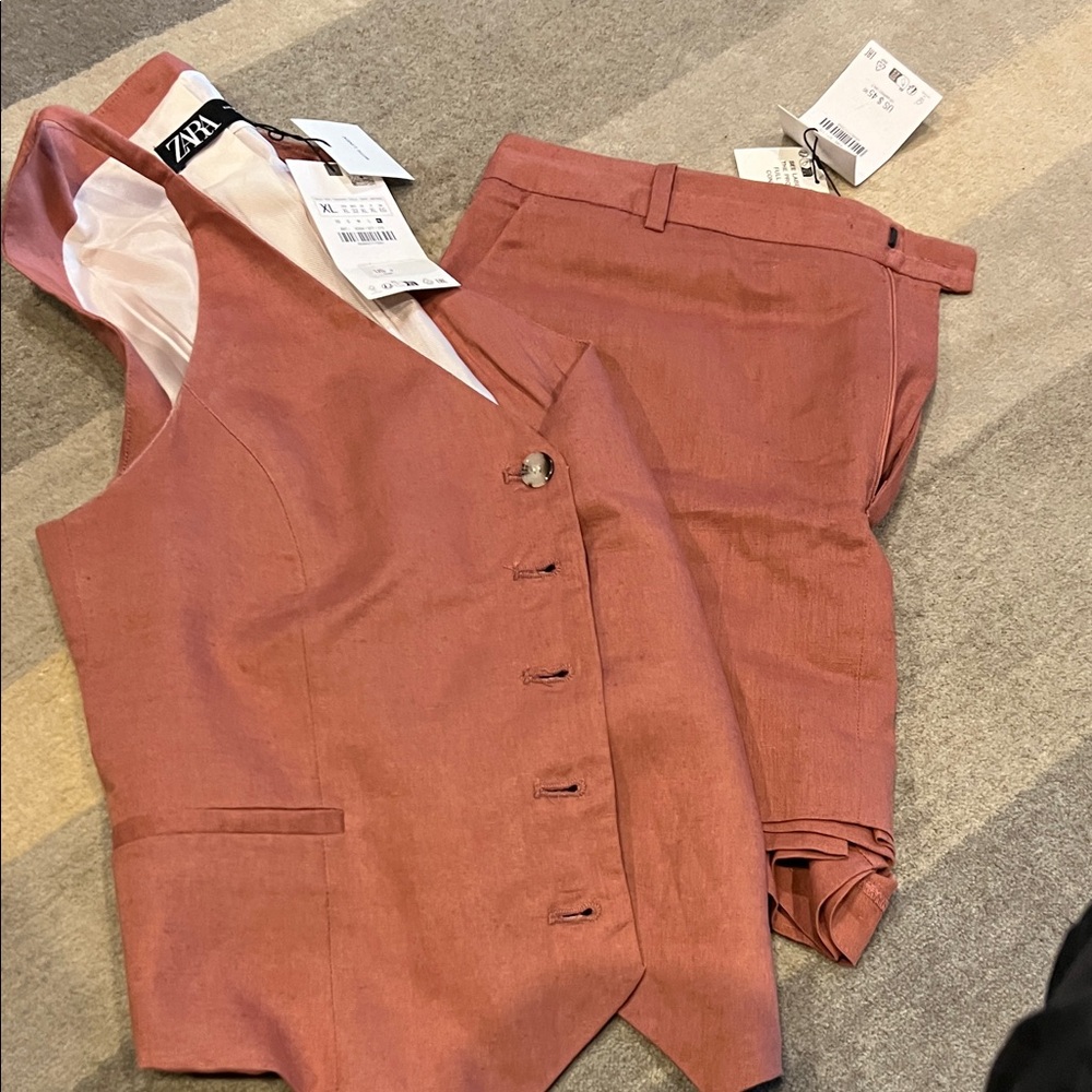 2 piece shorts and vest